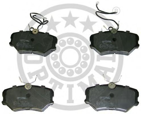 9539 OPTIMAL Brake Pad Set, disc brake