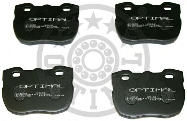 9546 OPTIMAL Brake Pad Set, disc brake