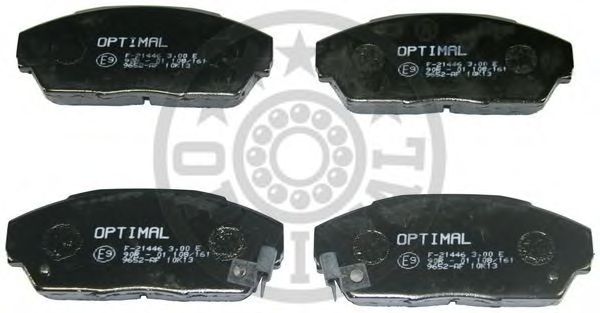 9652 OPTIMAL Комплект тормозных колодок, дисковый тормоз