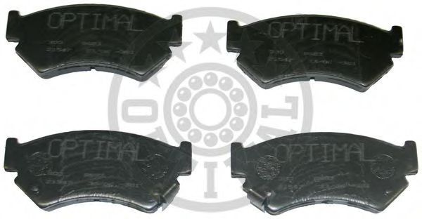 9683 OPTIMAL Brake Pad Set, disc brake