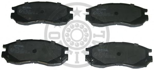9684 OPTIMAL Brake Pad Set, disc brake