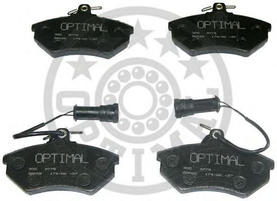 9775 OPTIMAL Brake Pad Set, disc brake