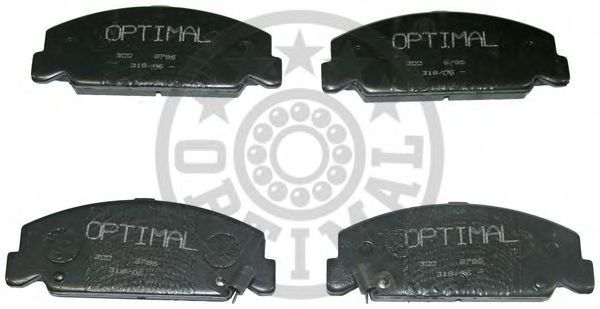 9786 OPTIMAL Brake Pad Set, disc brake