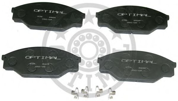 9808 OPTIMAL Brake Pad Set, disc brake
