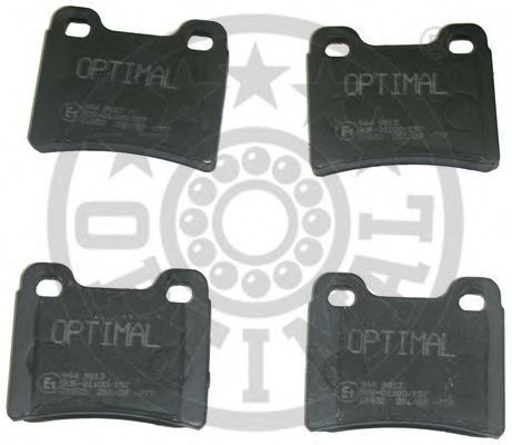 9813 OPTIMAL Brake Pad Set, disc brake