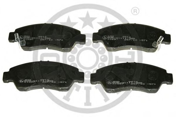 9816 OPTIMAL Brake Pad Set, disc brake