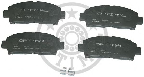 9829 OPTIMAL Brake Pad Set, disc brake