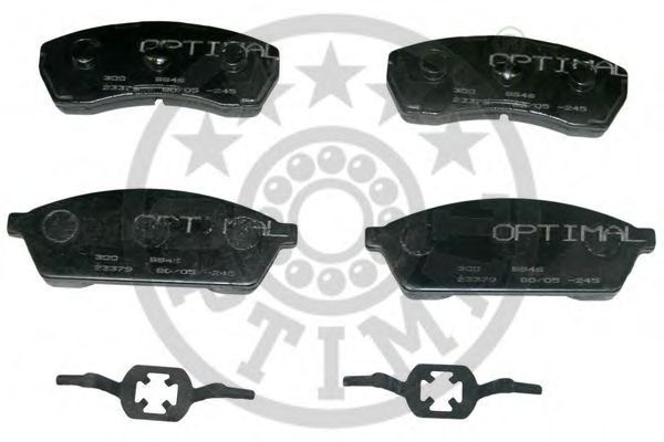 9946 OPTIMAL Brake Pad Set, disc brake