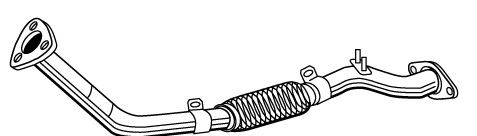 09299 WALKER Corrugated Pipe, exhaust system