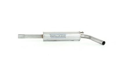 71337 WALKER Система выпуска ОГ Средний глушитель выхлопных газов