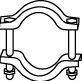 86191 WALKER Clamp, exhaust system