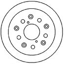 15565 MAPCO Тормозной диск