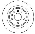 15852 MAPCO Тормозной диск