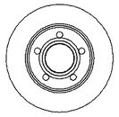 15878 MAPCO Тормозной диск
