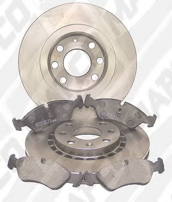 47753 MAPCO Brake Set, disc brakes