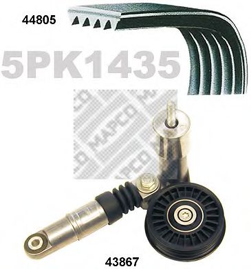 73805 MAPCO Ignition Cable Kit