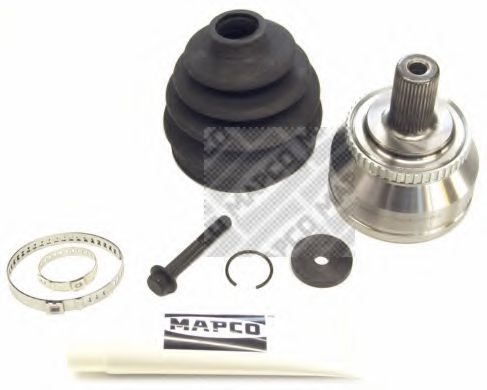 16914 MAPCO Mounting Kit, exhaust system