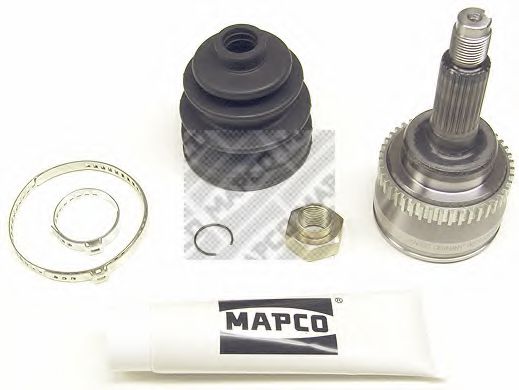 16275 MAPCO Brake System Brake Disc