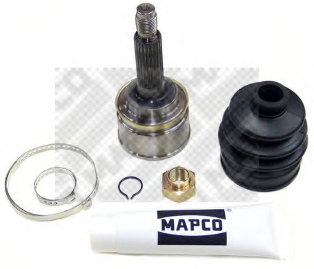 16272 MAPCO Brake System Brake Pad Set, disc brake
