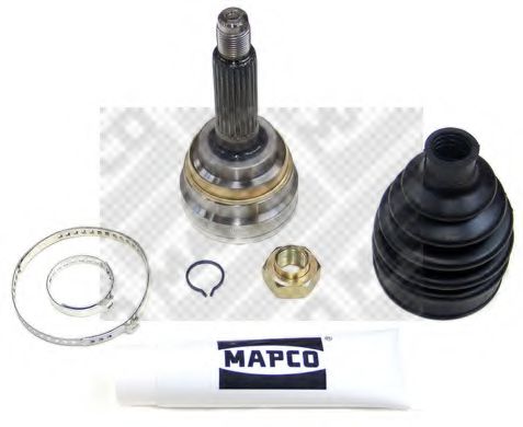 16501 MAPCO Brake System Brake Disc