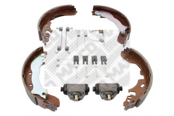 9753 MAPCO Brake System Brake Pad Set, disc brake