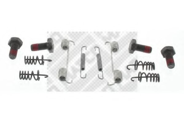 9175 MAPCO Accessory Kit, parking brake shoes