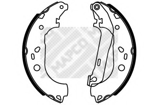 8724 MAPCO Clutch Cable
