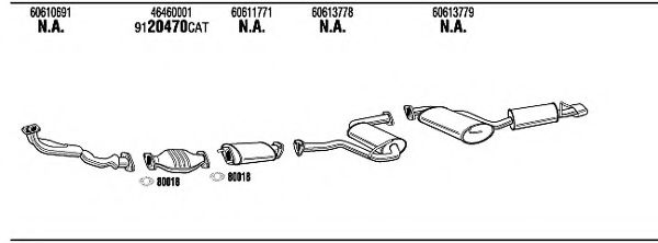 AR10027B FONOS Exhaust System Exhaust System