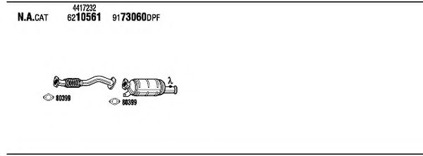 NIH24199B FONOS Exhaust System