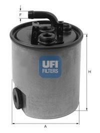 24.005.00 UFI Fuel Supply System Fuel filter