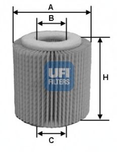 25.056.00 UFI Lubrication Oil Filter