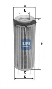 25.096.00 UFI Lubrication Oil Filter