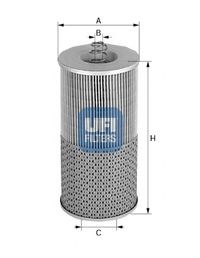 25.505.00 UFI Lubrication Oil Filter