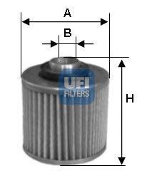 25.514.00 UFI Lubrication Oil Filter