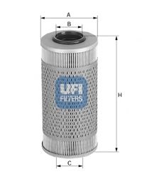 25.529.00 UFI Lubrication Oil Filter