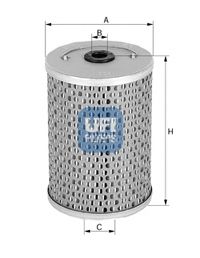 25.530.00 UFI Lubrication Oil Filter