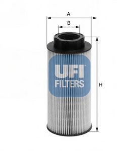 26.008.00 UFI Fuel Supply System Fuel filter