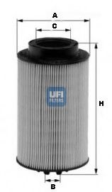 26.011.00 UFI Fuel filter