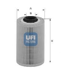 26.018.00 UFI Fuel filter