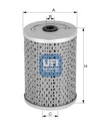 26.609.00 UFI Fuel Supply System Fuel filter