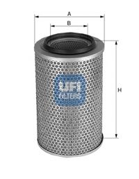 27.028.00 UFI Air Supply Air Filter