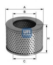 27.107.00 UFI Air Filter; Filter, crankcase breather