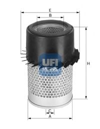 27.137.00 UFI Air Supply Air Filter