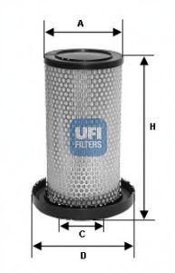 27.175.00 UFI Air Supply Air Filter