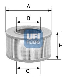27.181.00 UFI Air Supply Air Filter