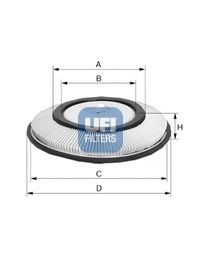 27.200.00 UFI Air Supply Air Filter