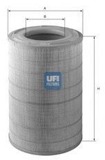27.357.00 UFI Air Supply Air Filter