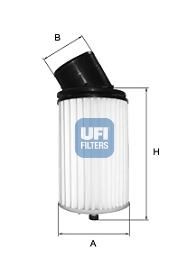 27.523.00 UFI Air Supply Air Filter