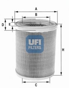 27.606.00 UFI Система подачи воздуха Воздушный фильтр