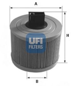 27.636.00 UFI Air Supply Air Filter